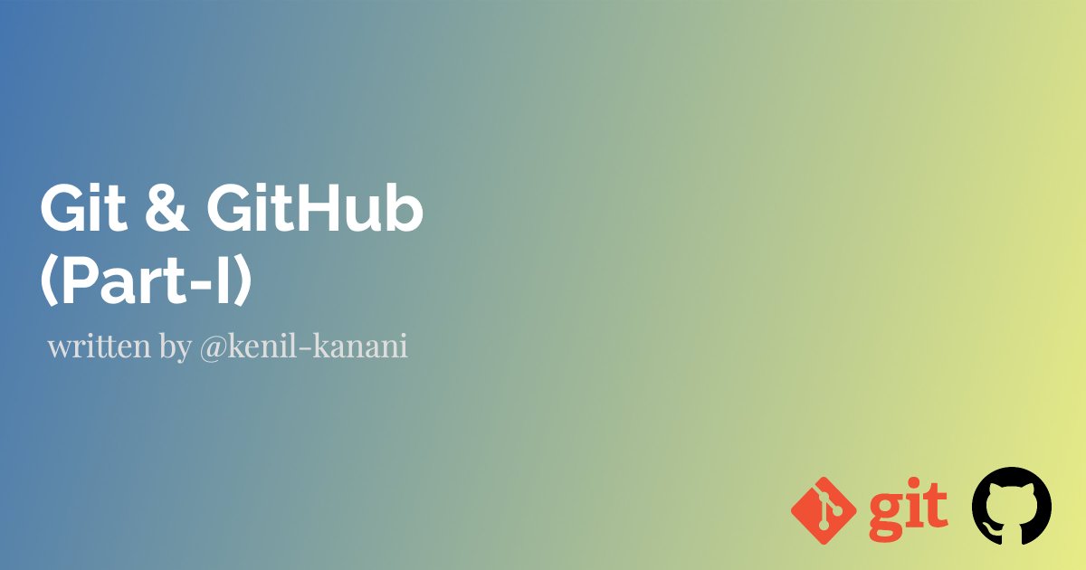 kenil__k's tweet image. Git &amp;amp; GitHub (Part-I)
{ by Kenil-Kanani } from @hashnode 

Link - kenil.site/git-github-par… 

This is the first episode of a series I&apos;ve written. 
Please take the time to read it.

Attempt to make it completely beginner-friendly.

#git #github #clientserver