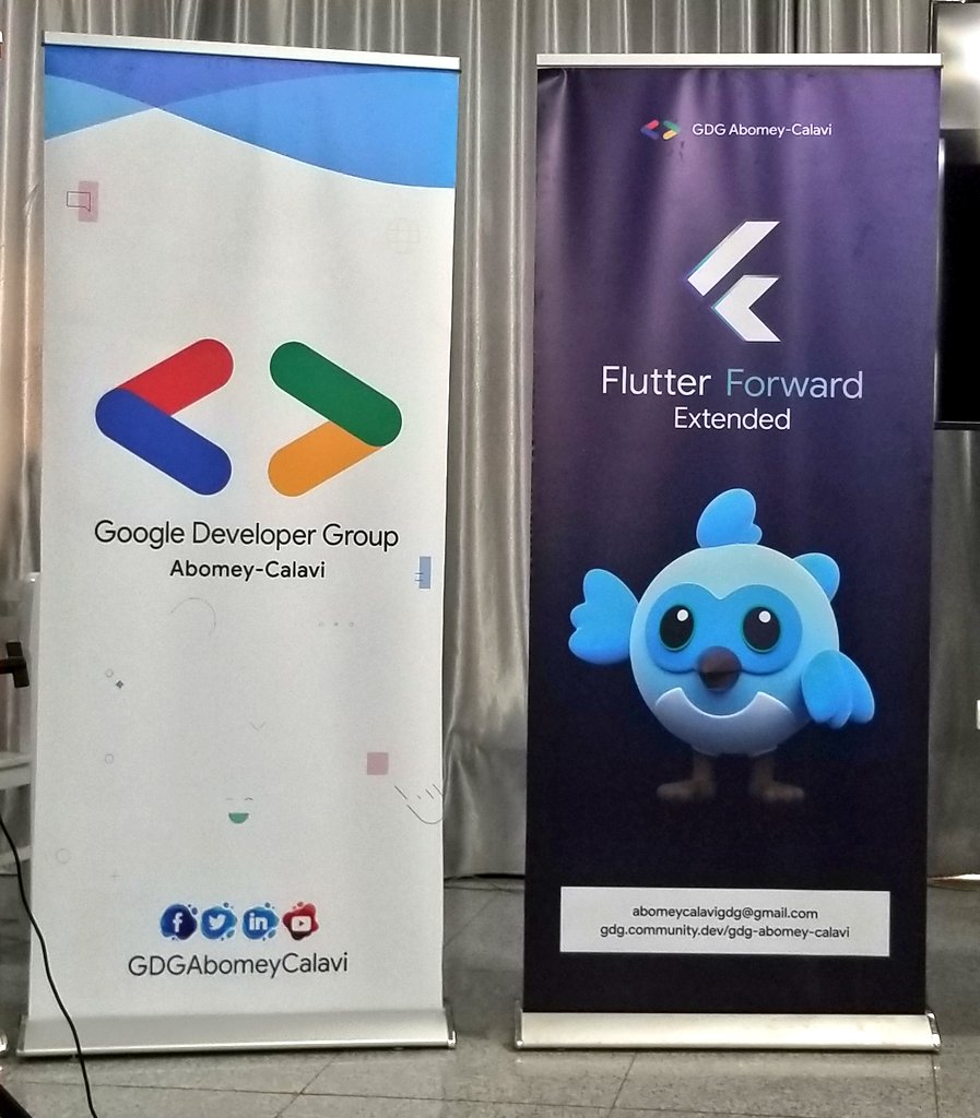 Entouré des pères du Flutter au Bénin 🔥🔥. #flutter #FlutterForward #GDG #AbomeyCalavi