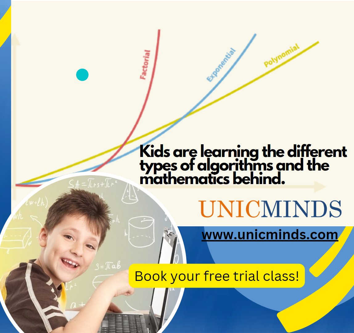 UnicMinds's tweet image. By learning coding, kids are actually learning the mathematics and algorithms behind and not just the syntax of programming. 
#Codingprojects #kidscancode #code #kidslit #kiddies #kids #kidsbooks #studentsuccess #Students #codeforkids #kidsnextdoor #Parents #LearnToCode