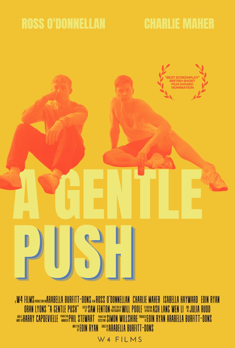 irishfilmtvuk's tweet photo. Cautious after a messy and heartfelt breakup, a man is pushed back into the world of dating. 

A GENTLE PUSH is a short comedy filled with sweet intentions, self-confidence and love.   

Buy your tickets to our Safe Haven Shorts screening below!
https://t.co/Z3GnzT6oWZ https://t.co/HMJqDuDSNQ