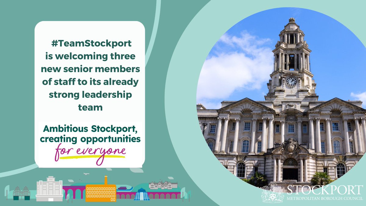 We’ve been busy recruiting in senior leadership positions, to further strengthen the fantastic leadership team we have here in Stockport. Welcome Sarah, Philippa and Jilla to #TeamStockport – we can’t wait to get started! Read more 👉 orlo.uk/VwC0c