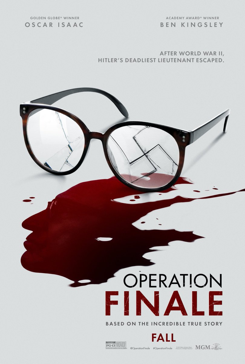 FilmMomatic's tweet photo. #NowWatching OPERATION FINALE #ChrisWeitz #OscarIsaac #BenKingsley #MelanieLaurent #LiorRaz #NickKroll #MichaelAronov #HaleyLuRichardson #JoeAlwyn #MichaelBenjaminHernandez #GregHill #OhadKnoller #TorbenLiebrecht #SimonRussellBeale #PepeRapazote #GretaScacchi #PeterStrauss https://t.co/e50RbrxnN0