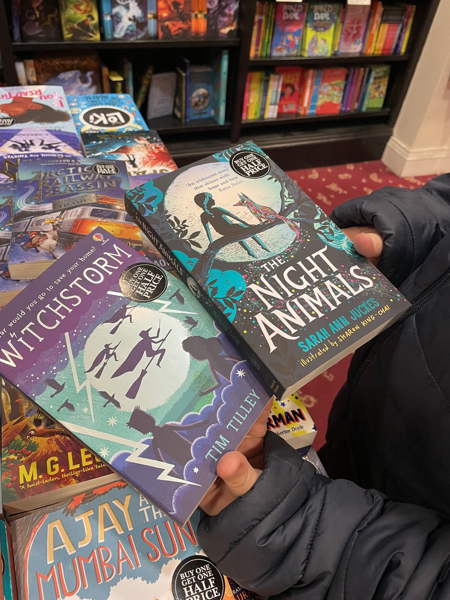 Miss_C76's tweet photo. After receiving a golden ticket and visiting @Waterstones with @SchoolCranford . It was only fair that after getting several school awards , that we should go back to @Waterstones and use our book day voucher to have a well earned treat ! 📚📚 https://t.co/NMpPvzaOvC