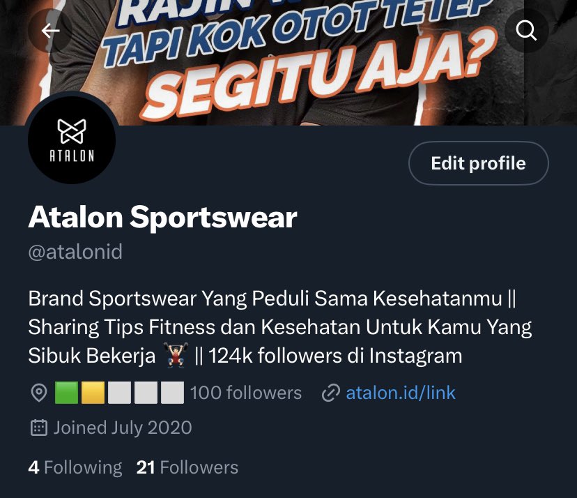 atalonid's tweet photo. Nambahin progress meter menuju 100 followers 😄 yuk sebelum tercapai, giveawaynya belom bisa gue undi nih! https://t.co/rF7ivb3OCH