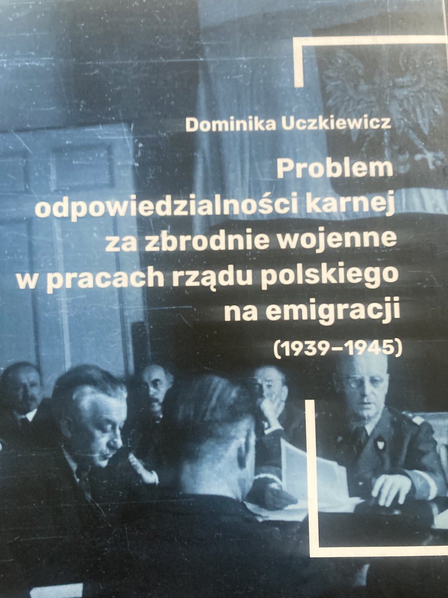 Genialna książka, przepiękny reaserch archiwalny, wiodąca rola rządu RP na emigracji w dzieło gromadzenia zbrodni niem i ścigania sprawców. Wkład polskiej szkoły prawa w międzynarodowy system karny. Zaskakująca i bardzo na czasie. ⁦<a href="/InstPileckiego/">Instytut Pileckiego</a>⁩