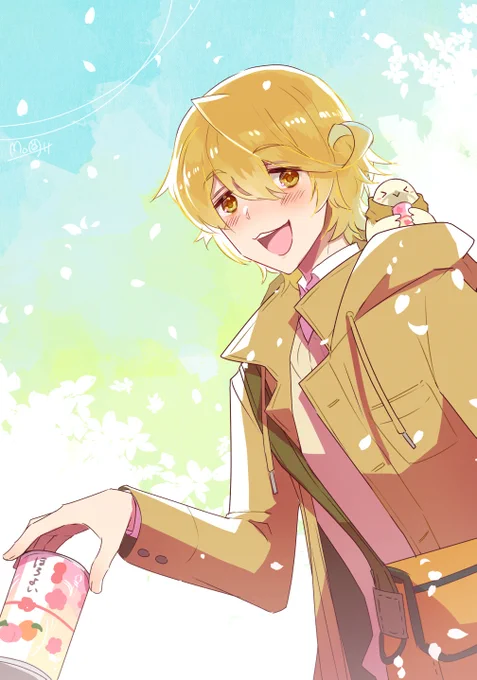 3月3日は一明くんのお誕生日でした。Happy Birthday!(ふわっふわでお外を歩いてはいけません)#ArtworkMoa810 