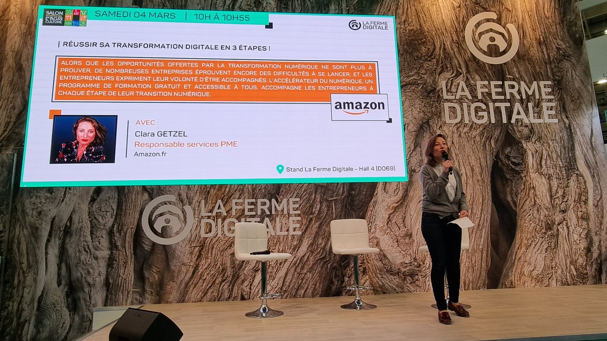 Ym78200's tweet photo. [#SIA2023 ] Selon une étude @ifop

Les producteurs ont bien compris que le digital est un levier mais 

50% manque de temps et compétences et de connaissances

#amazonsia

@RLDI_Lamy @CecileGauffriau @3itcom @mallys_ @jeancayeux https://t.co/UJ9debBWVN