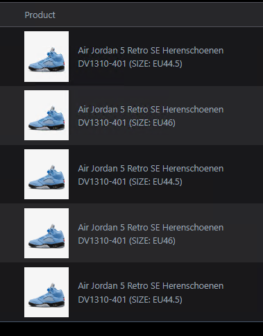Lucadess17's tweet photo. First test run with @AAShoppingBot
Proxies: @hollandcookt 
CG: @hollandcookt 
Accounts: @LazyMails 
 
DM me on Discord for ACO
Lucadess#0001 https://t.co/vzL4KrmGmp