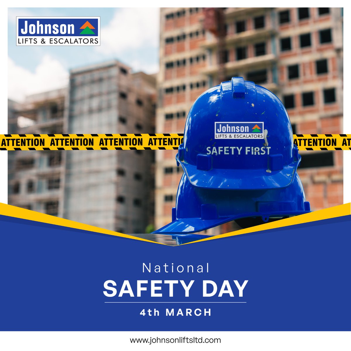 A safe workplace is a happy workplace. Safety First, Now and Forever!
At Johnson Lifts, we make safety of our employees a priority in our work places.
#SafetyDay