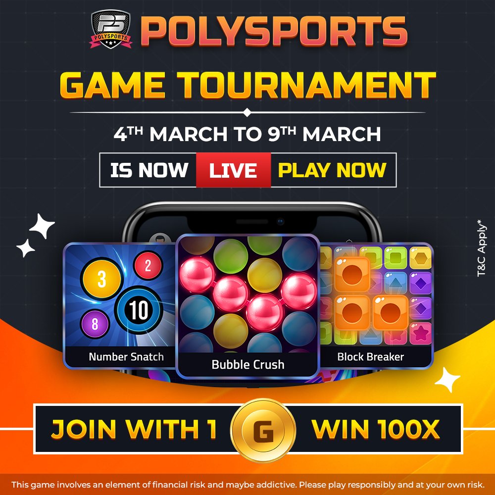 polysportsio's tweet image. Get your game on and participate in the most exciting casual gaming tournament!! 🏆

So what are you waiting for? 

Download the #Polysports Pro app and start playing🔽
polysports.com 

#CasualGames #FuntoPlay #JoinTheFun #BTC #Crypto
