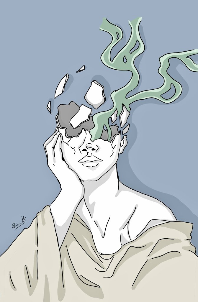VinithNoah's tweet photo. Thoughts 💭
#illustration #art #Saturday https://t.co/dl0wzjI2eB