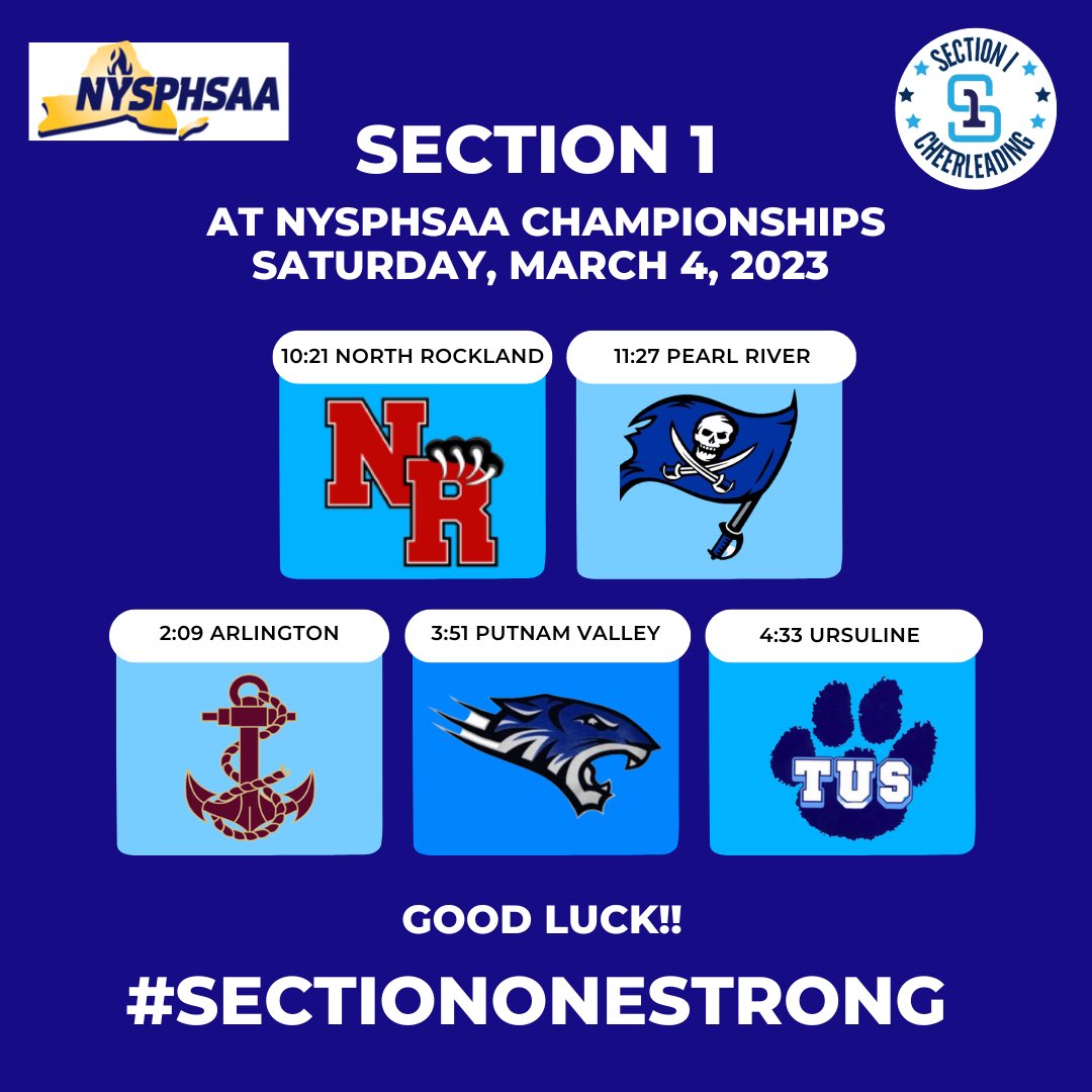 Section 1 Cheerleading tweet media