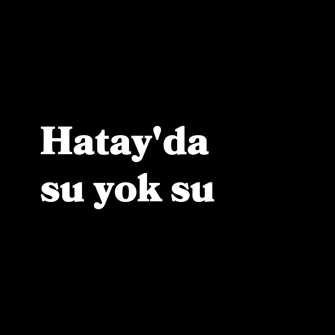Biraz da bunu mu konuşsak? #hatay #deprem