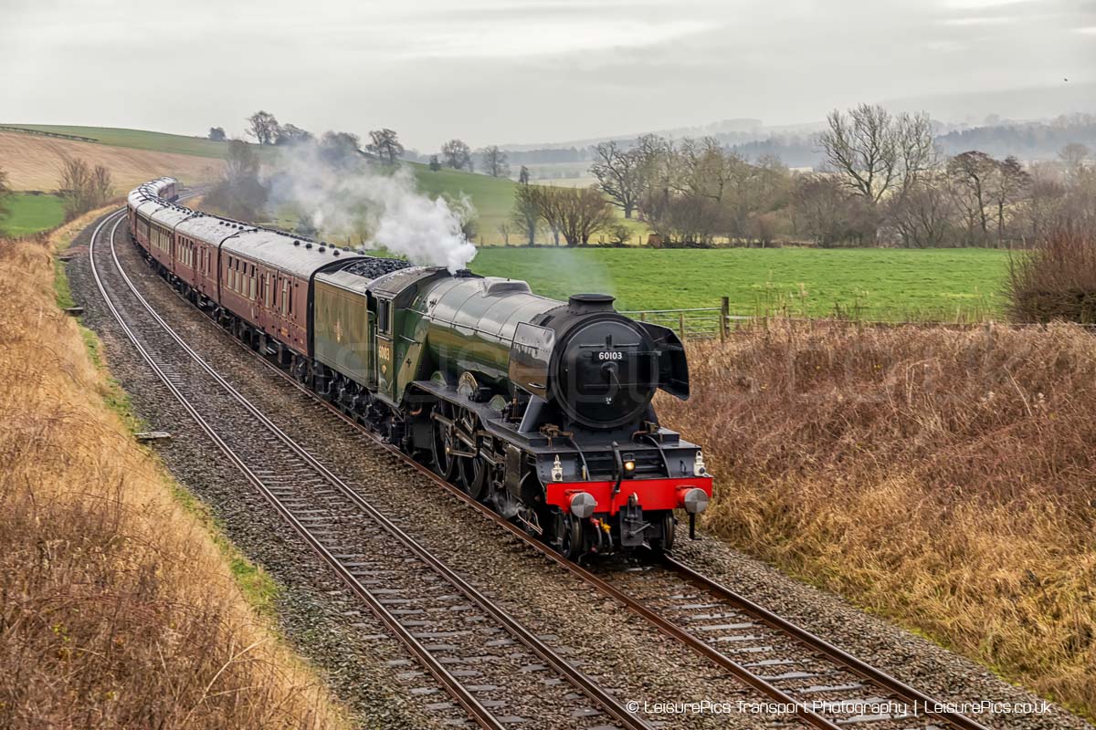 Flying Scotsman 60103 nr Langwathby on Settle Line
#flyingscotsman #steamlocomotive #steamtrain #railway #steamengine #railwayphotography #ukrailwayphotography #ukrailphotography #uktrainspotting #mainlinesteam #trainspotting #trainpotter #photoart #trainart #wallart #leisurepics