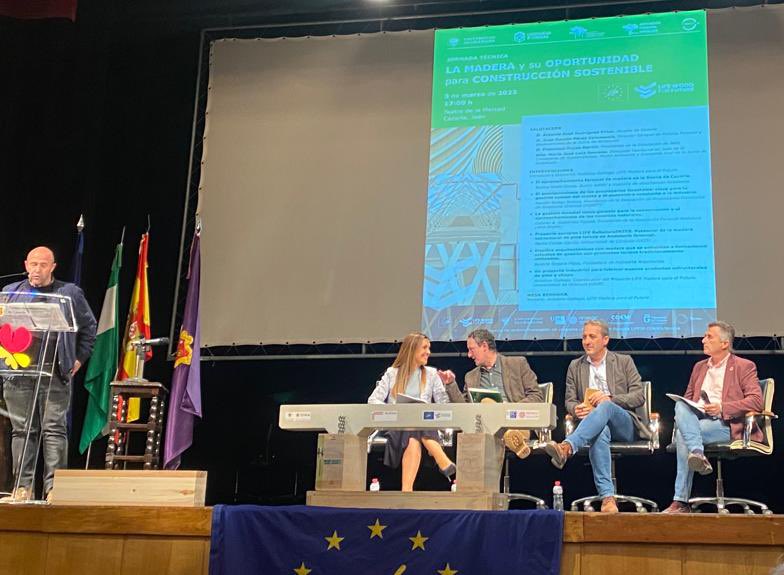 🌲🏗️ La madera es un material renovable y #sostenible con grandes posibilidades en la #construcción. Las jornadas celebradas en #Cazorla son una oportunidad para impulsar el sector forestal y fomentar la construcción sostenible. ¡Vamos por un futuro más verde! 🌳 #SectorForestal