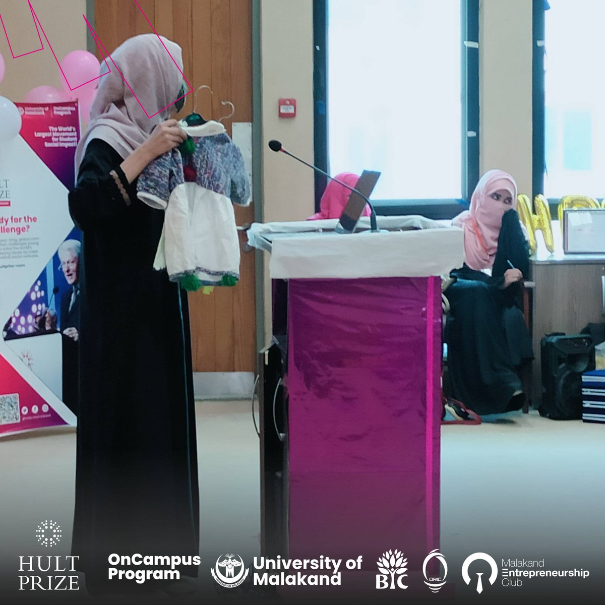 HultPrize8UoM's tweet image. participate.The event was graced by the presence of Prof. Dr. Rashid Ahmad_VC UoM as a cheif guest.The Grand Finale event was organized in collaboration with BIC, ORIC and MEC.
#HultPrize8UoM #OnCampusProgram #FinalOfHultPrize
 #HultPrize  #UniversityOfMalakand #BIC_UoM #ORIC_UoM