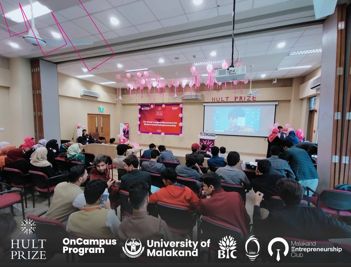 HultPrize8UoM's tweet image. participate.The event was graced by the presence of Prof. Dr. Rashid Ahmad_VC UoM as a cheif guest.The Grand Finale event was organized in collaboration with BIC, ORIC and MEC.
#HultPrize8UoM #OnCampusProgram #FinalOfHultPrize
 #HultPrize  #UniversityOfMalakand #BIC_UoM #ORIC_UoM