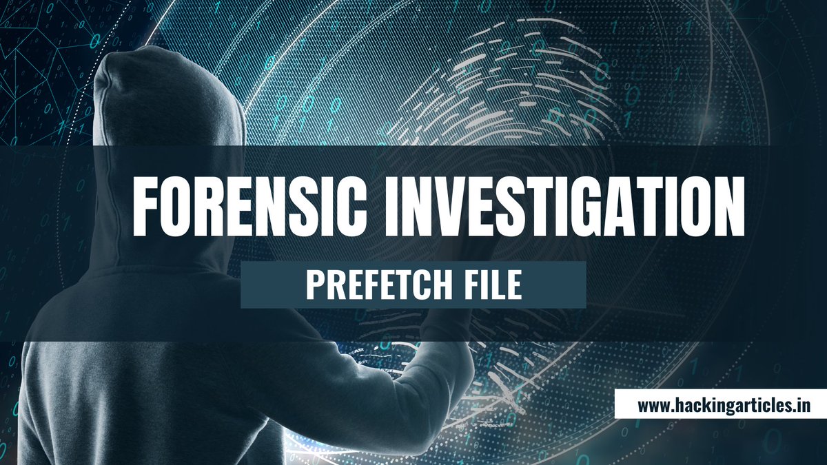 hackinarticles's tweet image. Best of Computer Forensics

Pagefile.sys
hackingarticles.in/forensic-inves…

Prefetch File
hackingarticles.in/forensic-inves…

 Windows Registry Analysis
hackingarticles.in/forensic-inves…

 Volatility Workbench
hackingarticles.in/memory-forensi…

#infosec #cybersecurity #cybersecuritytips #pentesting #redteam…
