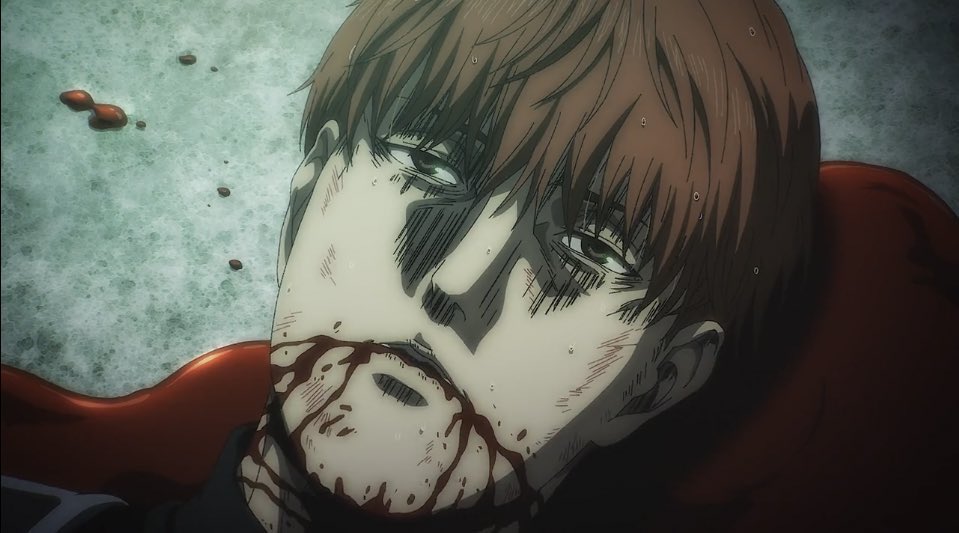 animehub21's tweet photo. King Floch👑

Stuck with his ideals, never backed down and died without regrets. The most resilient leader in AoT

Also liked how his death wasn’t him getting beat up or getting embarrassed instead he ran out of gas and died in peace with Hange helping by closing his eyes🫡 https://t.co/bsseK4CB8A