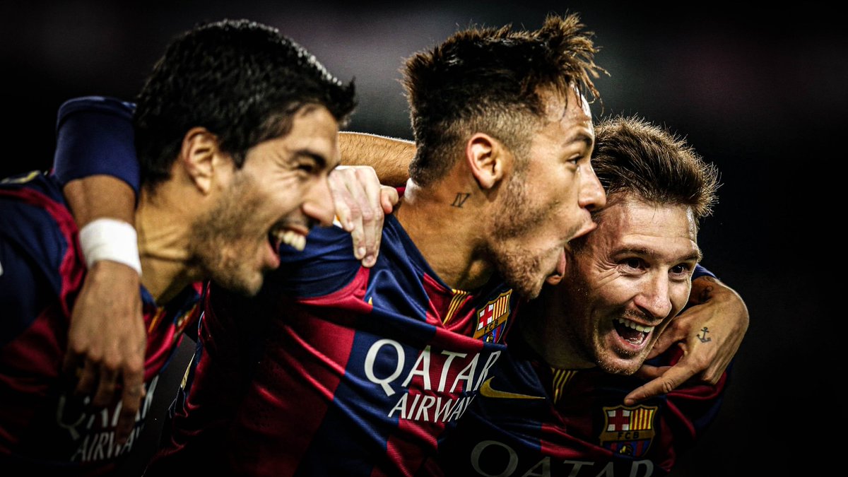 ManagingBarca's tweet photo. 🚨 Luis Suarez: “We told Neymar ‘if you want to win everything, stay’. He agreed, but with his surroundings, it is difficult to manage. We advised him as friends to stay, but his family decided to move. We told Neymar in England, there is City, good football, but France?” https://t.co/YmXWTXdWVC