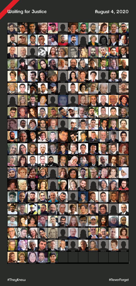 Rulaelhalabi's tweet photo. #BeirutBlast 
31 months, Justice has not been achieved ‘yet’
31 months since one of the largest non-nuclear explosions in the world destroyed #Beirut
31 months since those ‘who knew’ ASSASSINATED 233 innocent lives!
31 months since our lives stopped!
@UN 
#4Aug2020 
#NeverForget https://t.co/vOLyvIW3iP
