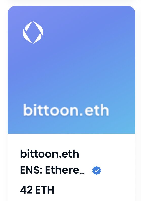 AhcoraRare's tweet photo. #BitToonDAO #BitToon 
Just listed BittoonDAO.eth for sale at 1.42eth for anyone to redeem it and BitToon.eth at 42eth.

Now or Never,
Bundle sale can be at 14.2eth when a suitable opportunity is identified 🎉
@BitToonDAO @bittoonfunny https://t.co/l6spAfIEmw