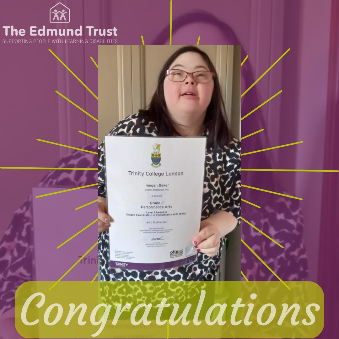 👩‍🎓Congratulations!!👩‍🎓
Please join us in congratulation Imogen on passing her Grade 2 in Performance Arts Qualification🙌
Well done & congratulations Imogen!!

#welldone #qualification #performance #arts #performancearts #college #diploma #passed #congratulations #congratulate