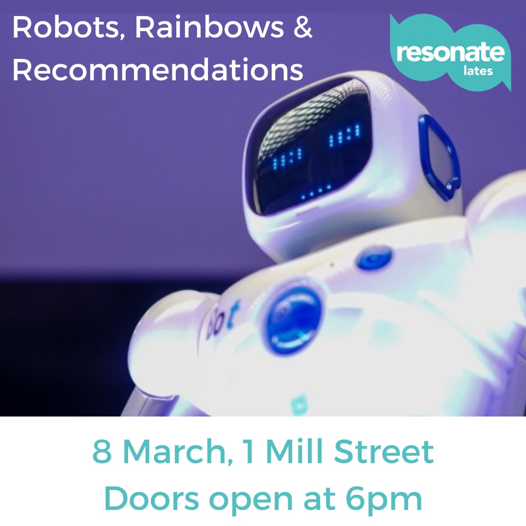 A quick reminder on our next event @1millstreet. Artificial Intelligence is all around us, and often where we least expect it! Find out all about it on the link below: bit.ly/3SRWdoE #warwickresonate