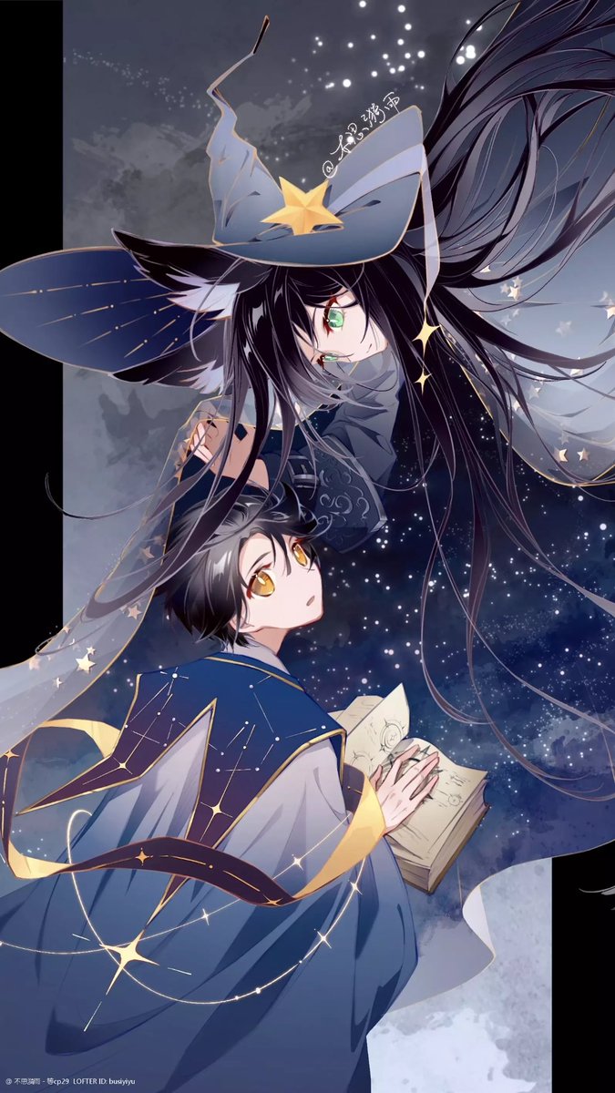 _YiYu__'s tweet photo. 是诡秘之主的克伦，克莱恩与伦纳德的双人生日贺图～ https://t.co/5KDtLqqZxl