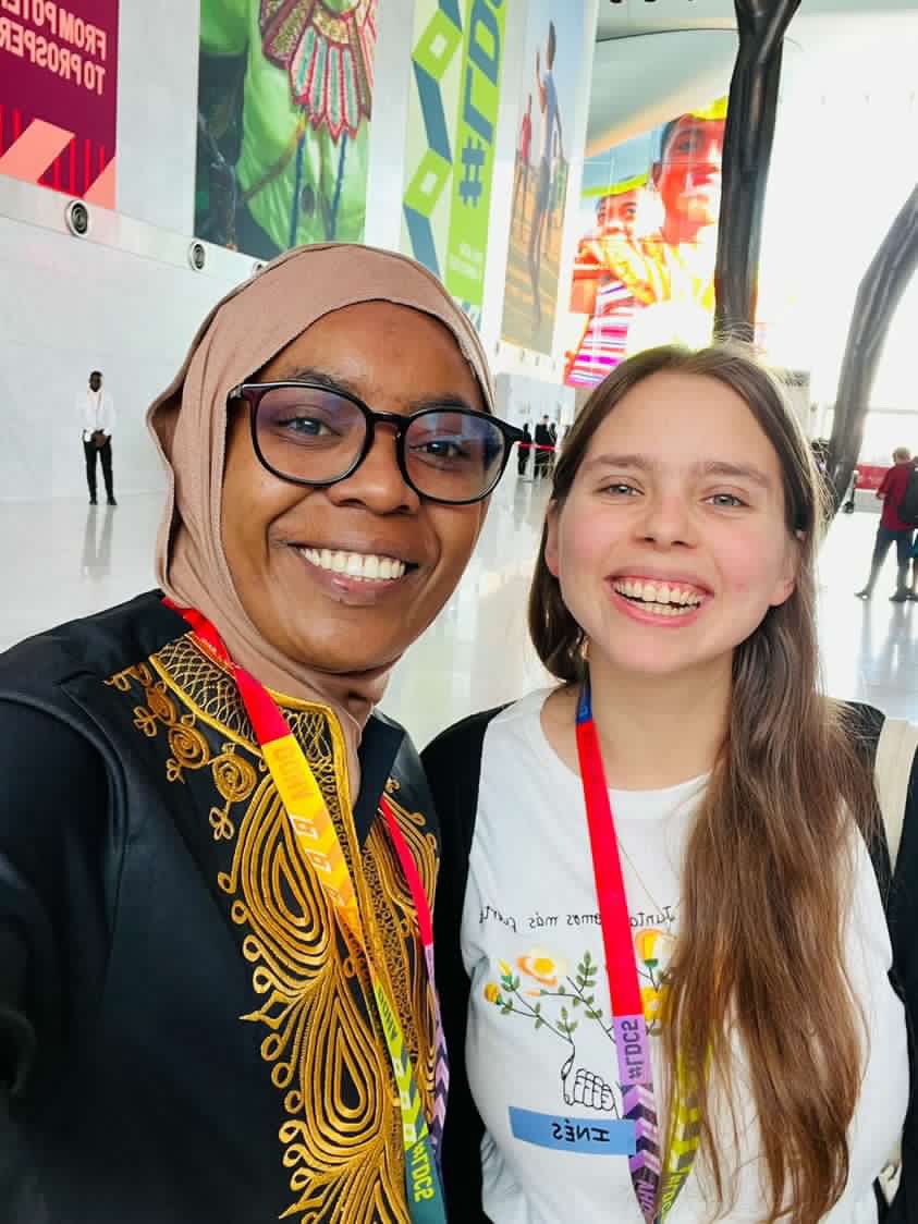 Inés Yábar (@inesyabar) on Twitter photo Hi! Are you at LDC5? Let me know 🙂 here as the <a href="/NxtGenFellows/">Next Generation Fellows</a> lead. always nice to bump into amazing young leaders like <a href="/SylvaArmel/">Armel sylva 🇰🇲</a>. Hi! Are you at LDC5? Let me know 🙂 here as the <a href="/NxtGenFellows/">Next Generation Fellows</a> lead. always nice to bump into amazing young leaders like <a href="/SylvaArmel/">Armel sylva 🇰🇲</a>.