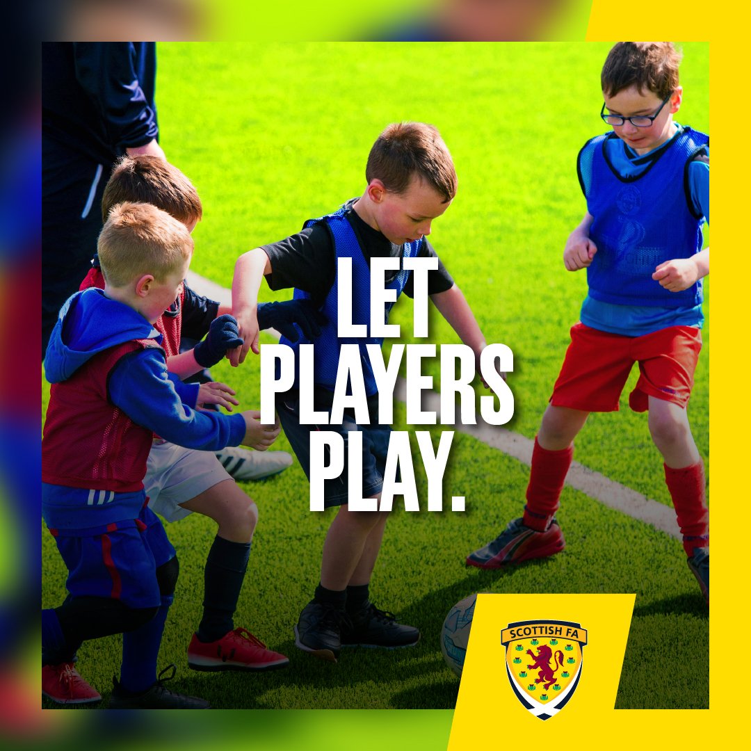 Calderbraes FC (@calderbraesfc) on Twitter photo Best of luck to all our small sided teams returning to games over the weekend.
It's their game, so stand back and let the Players Play and have FUN 😁 #LetThemPlay Best of luck to all our small sided teams returning to games over the weekend.
It's their game, so stand back and let the Players Play and have FUN 😁 #LetThemPlay