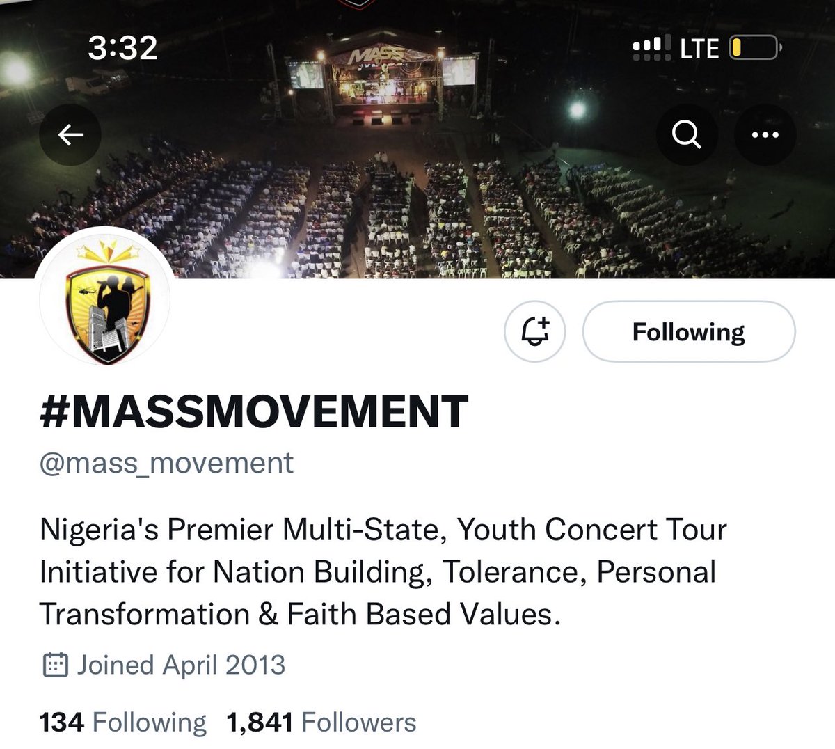 thedavidadeyemi's tweet photo. #MASSX was a success ...This movement is the biggest movement bringing youths together irrespective of their denomination giving Unending Praises to the Lord..This gathering contributed positively to my Life....Join the train .@mass_movement https://t.co/AJPlOvFekO