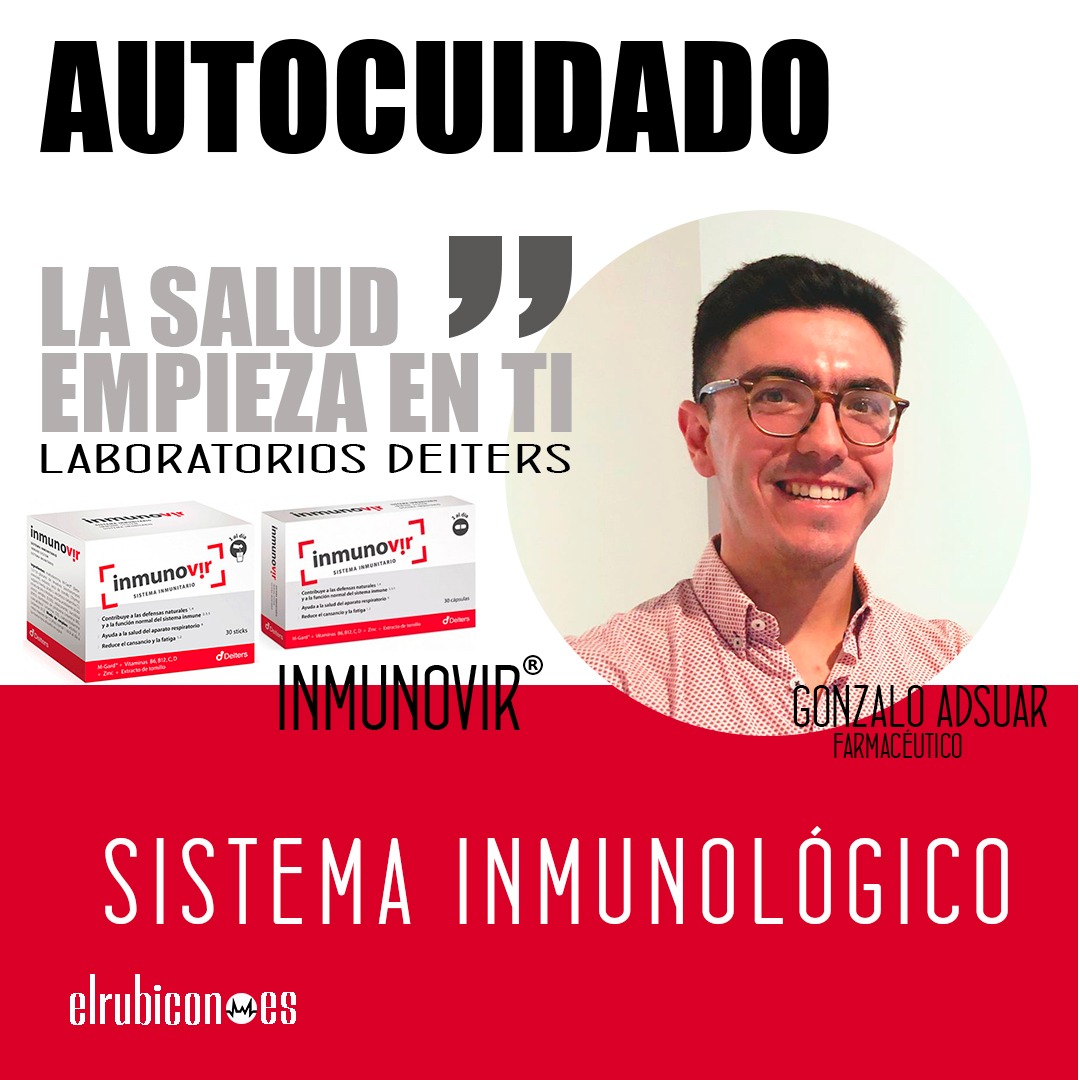 🎙PODCAST 5#AUTOCUIDADO - Inmunovir - Cuidamos nuestro sistema inmunológico con Laboratorios Deiters

👉 Gonzalo Adsuar
 elrubicon.es/audio/5-autocu…
