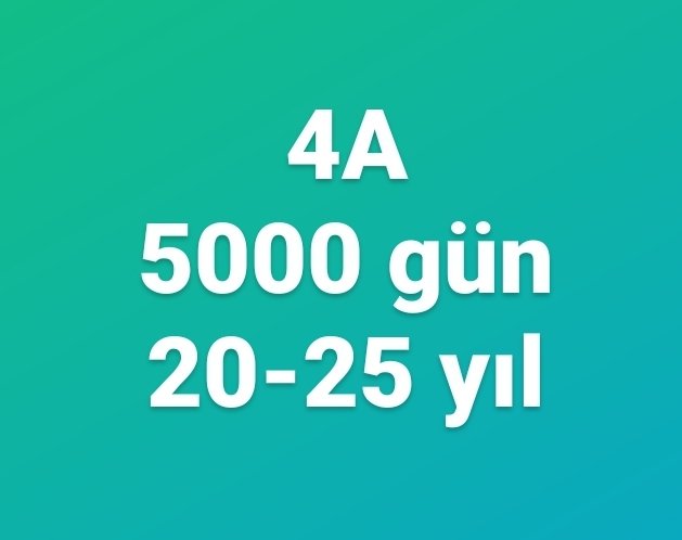 @nesrin_lesin @kekremsi_kedick @RTErdogan @vedatbilgn @TBMMresmi @dbdevletbahceli @csgbakanligi @tcailesosyal Haklısınız hepbirlikte çok mücadele ettik ama hala EYT sorunu çözülmedi. 3600 Kısmi Emeklilik Yaşa Takılmaya, 5000 gün Prime takılmaya devam ediyor. 8.9.99 öncesi haklarımızı alana kadar buradayız. Birlikte başaracağız 
#EytÇözülmediBurdayız