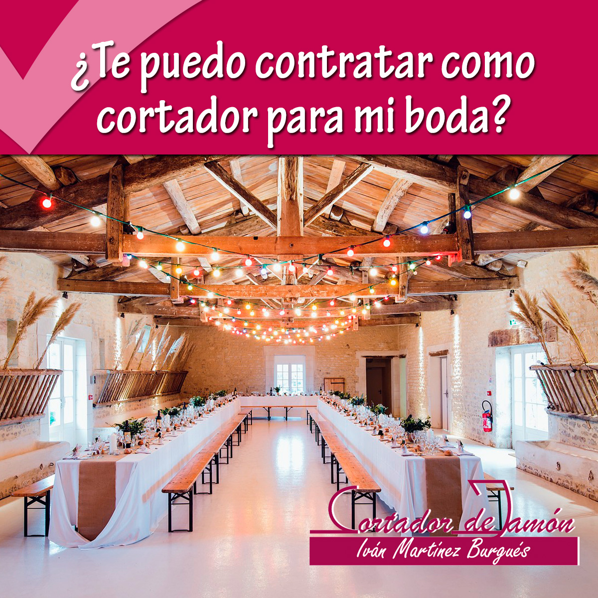 ivanalcaniz's tweet photo. 📌Hoy daré respuesta a una pregunta muy recurrente que me hacen cuando contactan conmigo para un servicio de cortador de jamón. ¿𝓣𝓮 𝓹𝓾𝓮𝓭𝓸 𝓬𝓸𝓷𝓽𝓻𝓪𝓽𝓪𝓻 𝓬𝓸𝓶𝓸 𝓬𝓸𝓻𝓽𝓪𝓭𝓸𝓻 𝓭𝓮 𝓳𝓪𝓶ó𝓷 𝓹𝓪𝓻𝓪 𝓶𝓲 𝓫𝓸𝓭𝓪?
https://t.co/ZWbMpMkX1x

#Alcañiz #Zaragoza #Teruel https://t.co/OHpQ8TEc3Y
