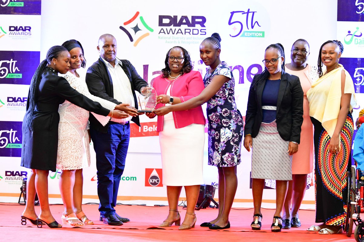 Grateful to @DIAR_Awards for the recognition on @KenGenKenya's Inclusivity and Gender Mainstreaming initiative, @PinkEnergy, for the best women empowerment initiative category as the best women empowerment initiative. #EmbraceEquity #KenGenPinkEnergy 
@PinkEnergy_ ^EM
