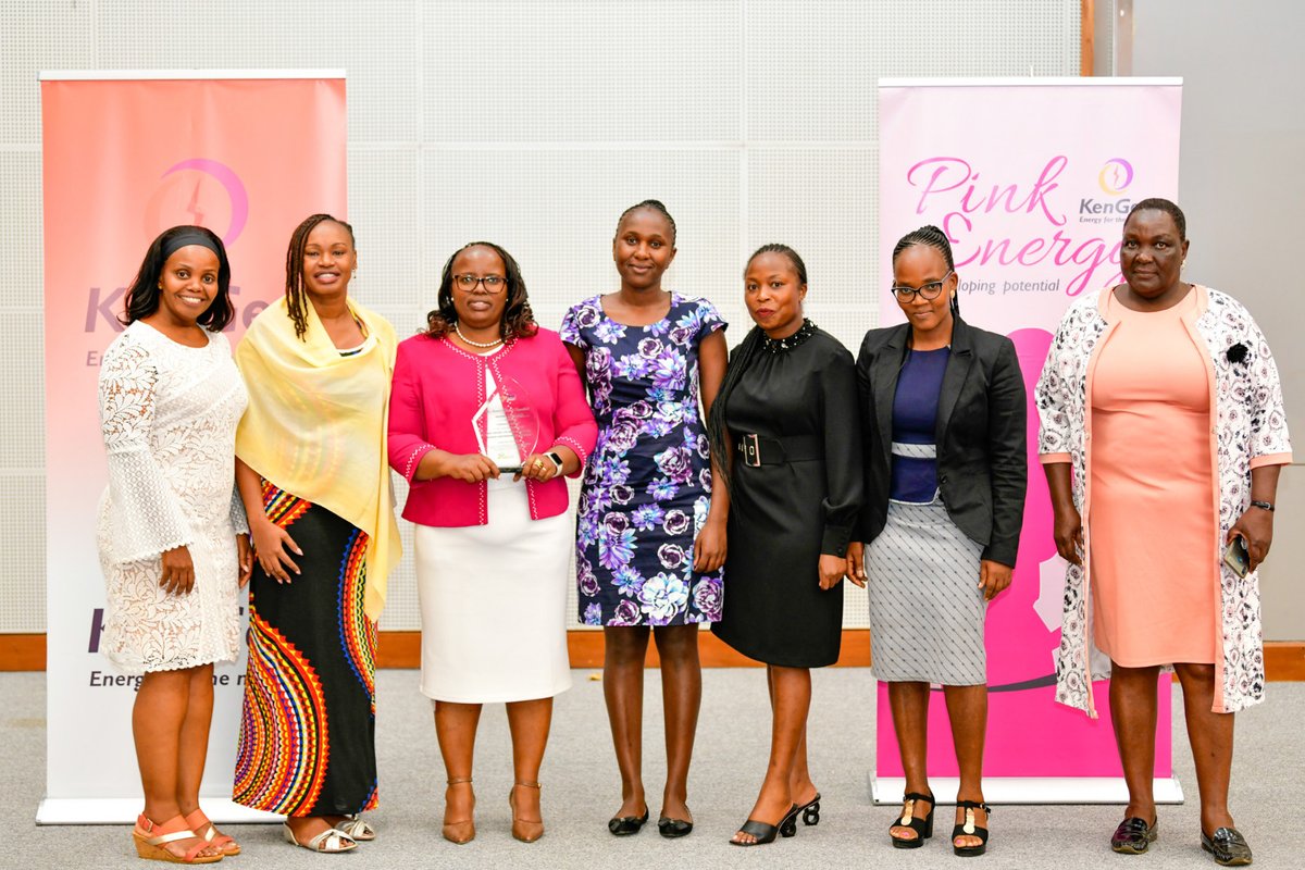 The award goes to show the efforts the company has put in place over the years, in instituting gender mainstreaming. #EmbraceEquity #KenGenPinkEnergy 
@PinkEnergy_ ^EM