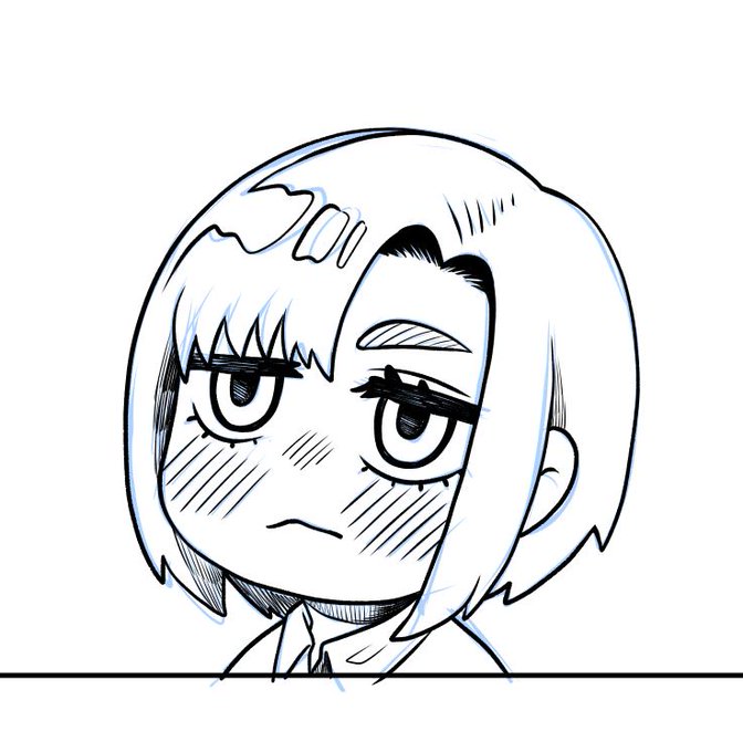 ヂュイ-!!(頬を吸う音) 