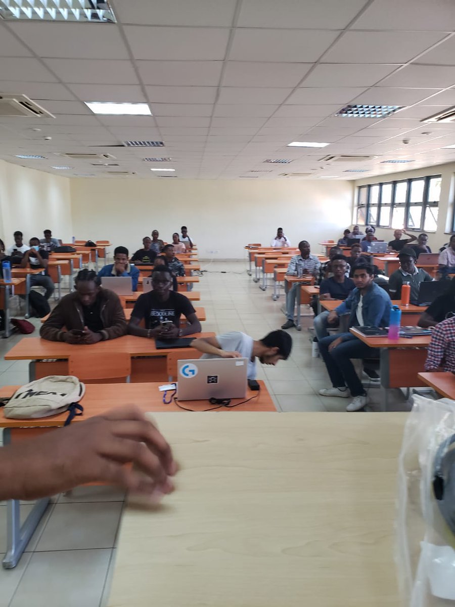 Room 3 is heating up with a fascinating session on Deep Dive into Threat Intelligence, facilitated by cybersecurity expert Kevin Kanyi. 🔎💻 Equip yourself with the skills to effectively evaluate the current threat landscape. #AfricaHackonMasterClass #USIU @aws <a href="/startinev/">Startinev</a>