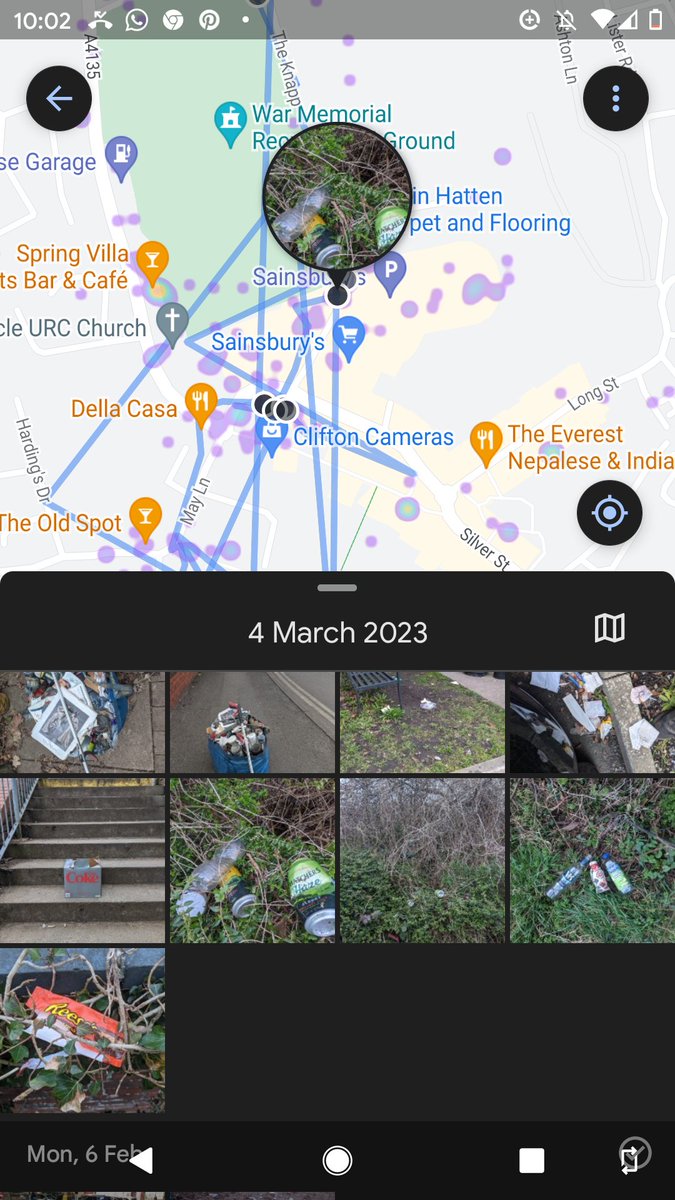 EricTorrington's tweet photo. As @LKickers will tell you every town has its #bushofdoom. The #bush that keeps on giving #litter. Ours has one on the @sainsburys boundary with The Knapp. Really could do with a bin top & bottom of steps here. @KeepBritainTidy @DursleyTC @StroudDC https://t.co/kHSC8dXqBp