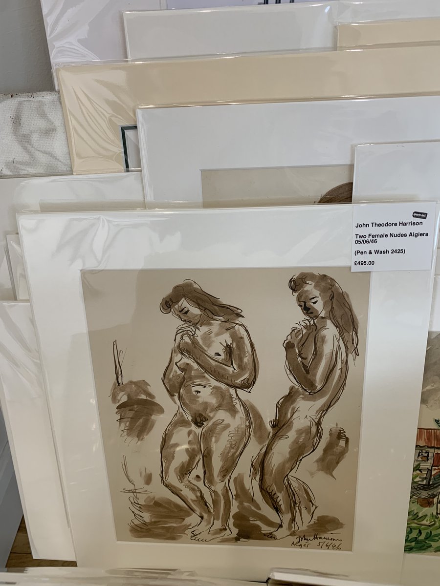 Our new browser is now full stocked with lots of great paintings, many of which aren't on the website. Lots of excellent works on paper by <a href="/JiriBorsky/">Jiri Borsky</a> &amp; John Theodore Harrison among others. Call in today and feast your eyes!