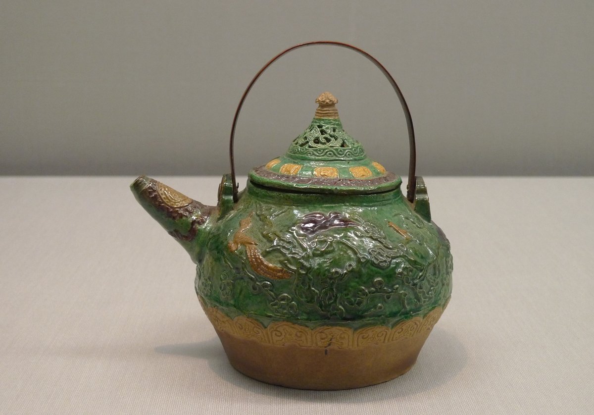 青木木米 漢文 壺 青木木米 漢文 壺