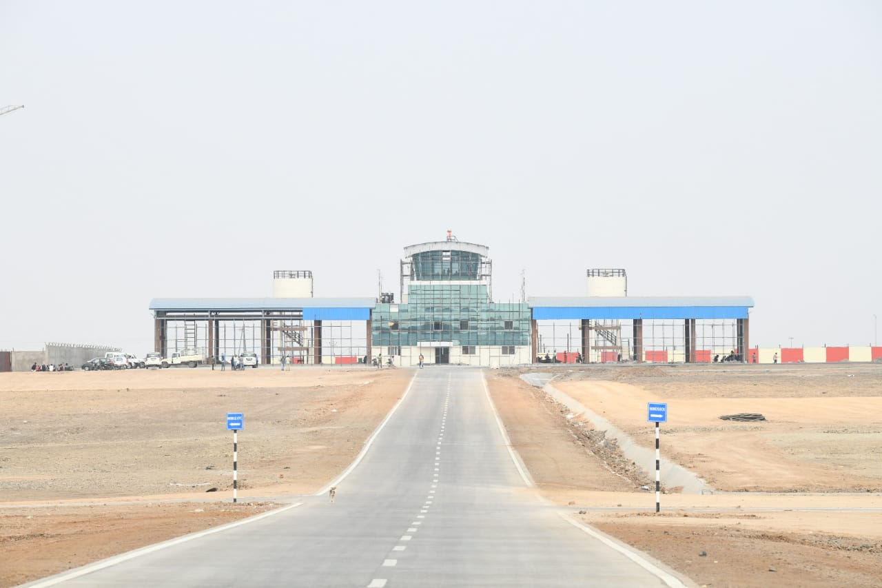 All the works for Hirasar Airport of Rajkot to complete by end of March