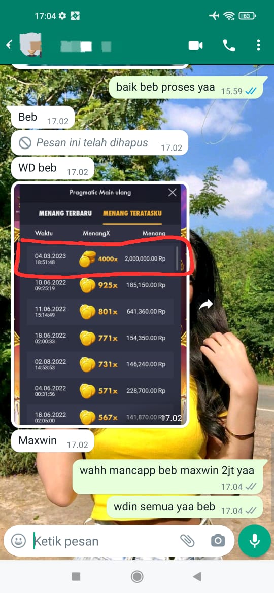 grabwin_w's tweet photo. WD Berapapun PASTI BAYAR....
Pasti cuan dan profit...
https://t.co/IVtsxLyfZL
#joinslot #daftarslot #gacor #maxwin #jackpot #agnes #baizhu #Jinnyskitchen #grabwin #automaxwin #autojp #cuancuan #cuan #straykids #gameslot #kemenanganpasti #gambling #jpjitu #jppasti https://t.co/h1cYp95QO9