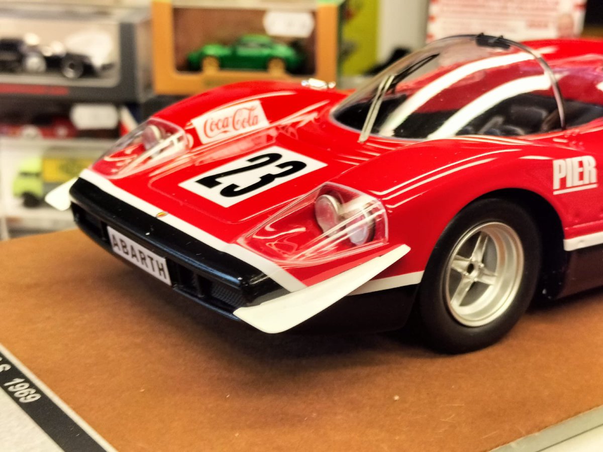Abarth 2000 S 1969 Tecnomodel Scala 1:18 #tinycars #abarth #scala118 #tecnomodel  #scale118 #modellismo