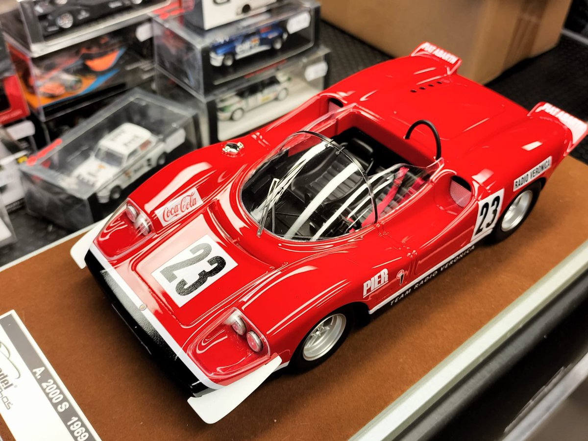 cars_tiny's tweet photo. Abarth 2000 S 1969 Tecnomodel Scala 1:18 #tinycars #abarth #scala118 #tecnomodel  #scale118 #modellismo https://t.co/occVKlJdi5