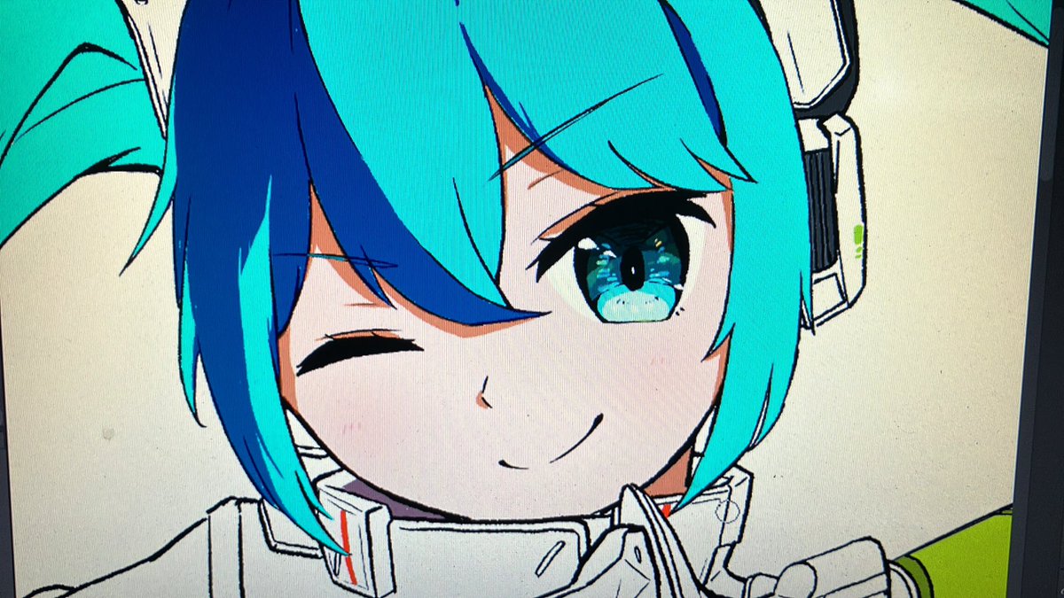 初音ミク ,レーシングミク 「 」|はいかのイラスト