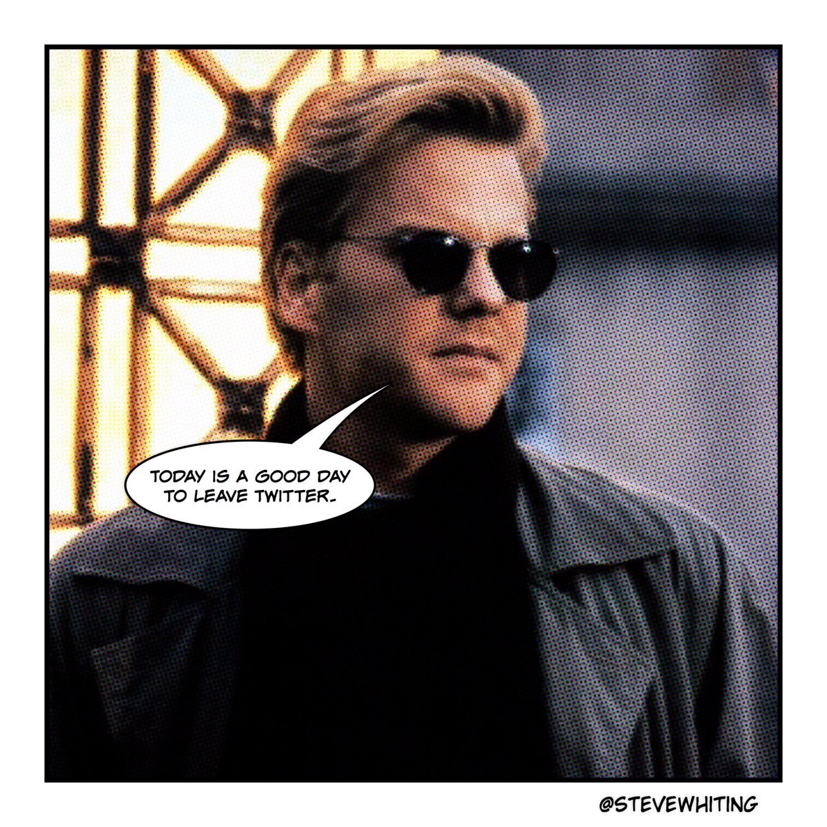 - Today is a good day to leave Twitter alone." #flatliners