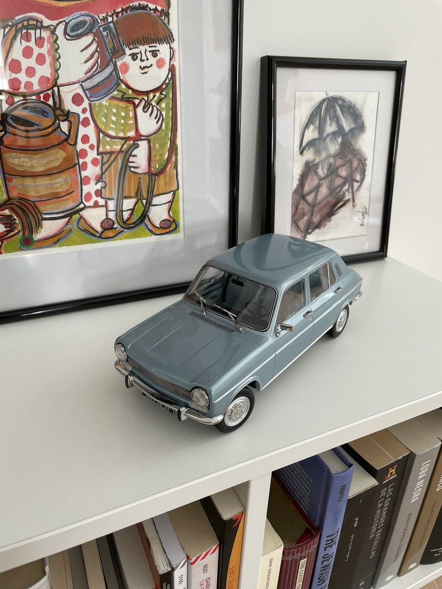 victorpazsil's tweet image. Mi primer coche, ahora versión en miniatura. #Simca1200