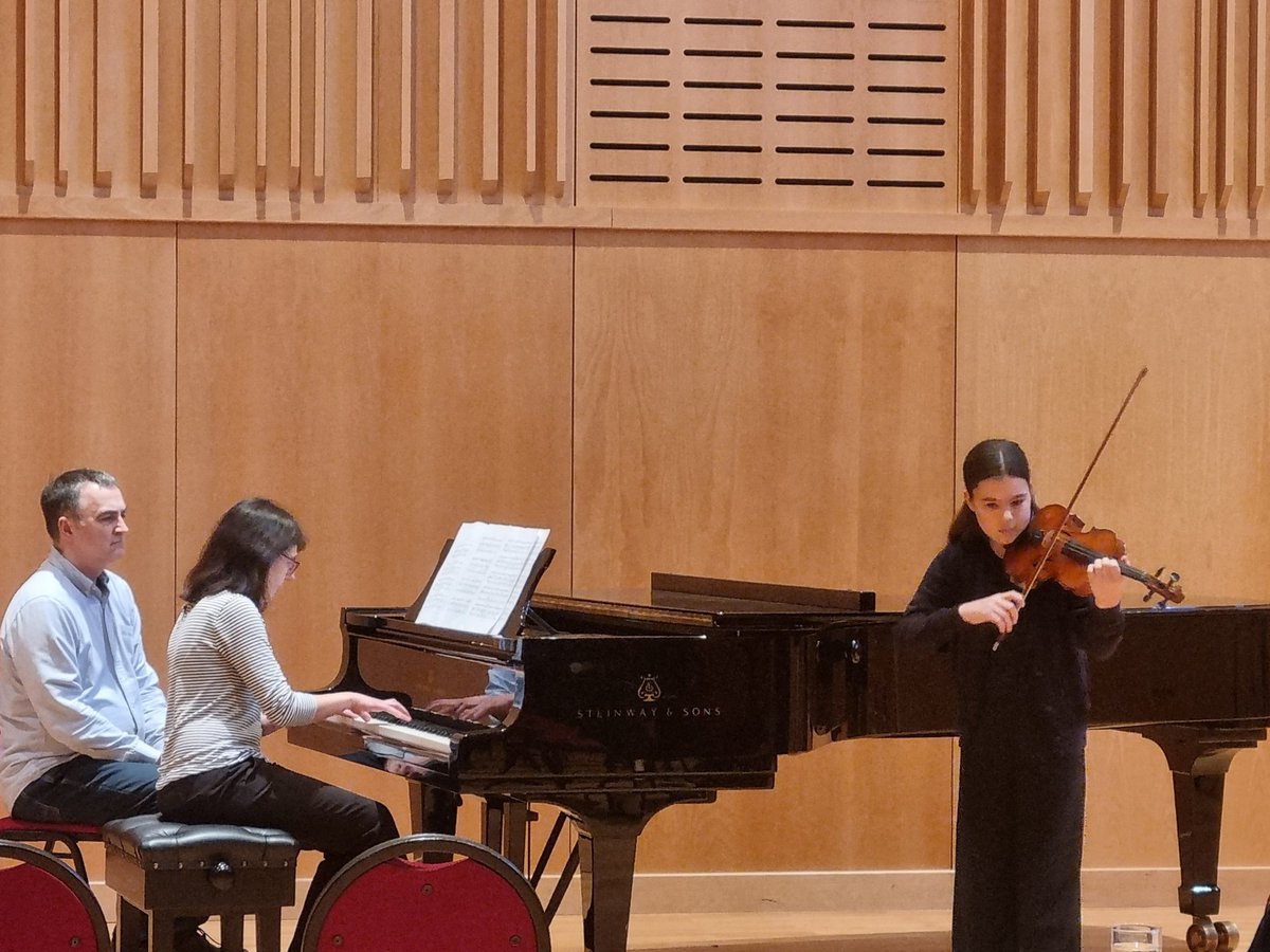 Strings classes underway today. Congratulations to our first performers! Choral and Vocal classes also continuing.